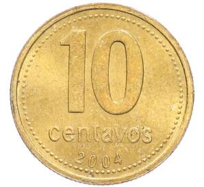 10 сентаво 2004 года Аргентина — Фото №1