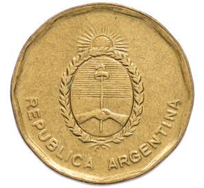 10 сентаво 1987 года Аргентина — Фото №2