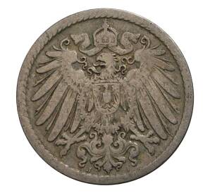 5 пфеннигов 1894 года J Германия — Фото №2