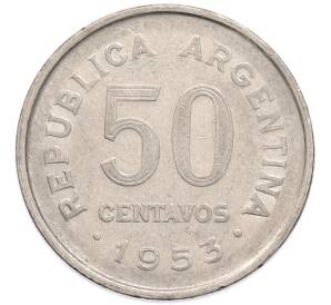 50 сентаво 1953 года Аргентина — Фото №1