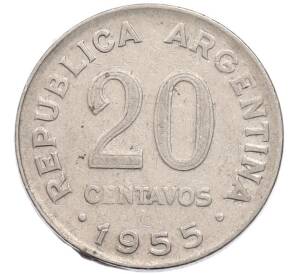 20 сентаво 1955 года Аргентина — Фото №1