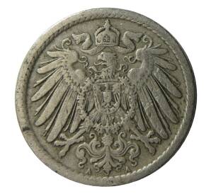 5 пфеннигов 1904 года A Германия — Фото №2