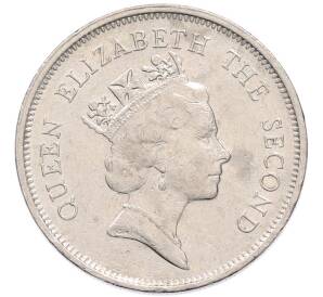 1 доллар 1988 года Гонконг — Фото №2