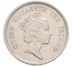 1 доллар 1990 года Гонконг — Фото №2