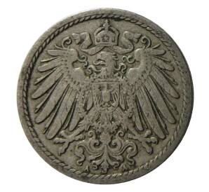 5 пфеннигов 1899 года A Германия — Фото №2