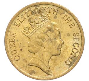 10 центов 1989 года Гонконг — Фото №2