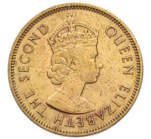 10 центов 1971 года Гонконг — Фото №2