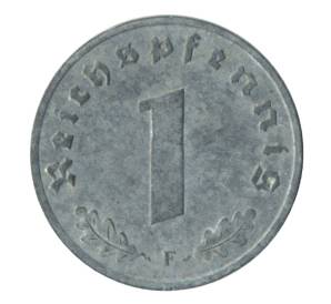 1 рейхспфенниг 1942 года F Германия — Фото №2