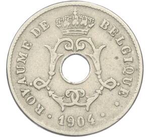 10 сантимов 1904 года Бельгия — Надпись на фламандском (BELGIE) — Фото №1