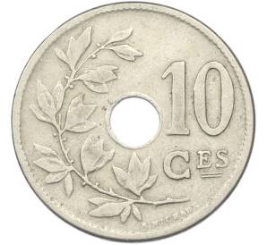 10 сантимов 1904 года Бельгия — Надпись на фламандском (BELGIE) — Фото №2