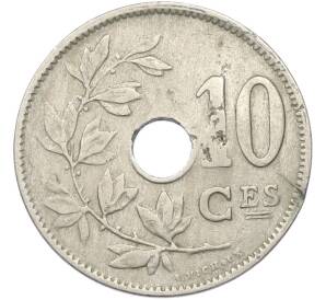 10 сантимов 1929 года Бельгия — Надпись на французском (BELGIQUE) — Фото №2