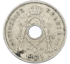 5 сантимов 1921 года Бельгия — Надпись на фламандском (BELGIE) — Фото №1