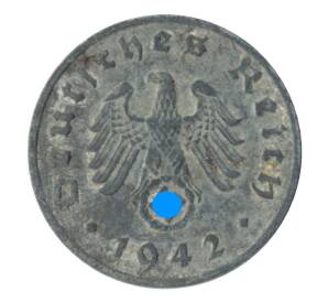 1 рейхспфенниг 1942 года G Германия — Фото №1