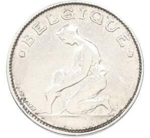 1 франк 1923 года Бельгия — Надпись на французском (BELGIQUE) — Фото №2