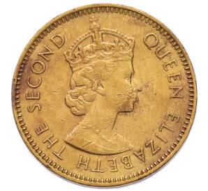 10 центов 1965 года Гонконг — Фото №2