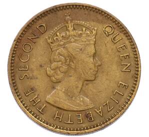 10 центов 1964 года Гонконг — Фото №2