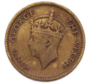 10 центов 1951 года Гонконг — Фото №2