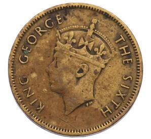 10 центов 1950 года Гонконг — Фото №2