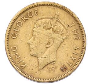 10 центов 1949 года Гонконг — Фото №2