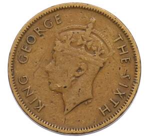 10 центов 1948 года Гонконг — Фото №2