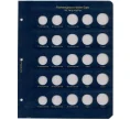Дополнительный лист для альбомов «КoллекционерЪ» — для разновидностей монет Евро по типу карты (Артикул A1-30148)