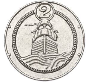 Жетон рекламный «Сантисим (корабль)» (Акция Пятерочки) — Фото №2