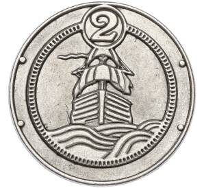 Жетон рекламный «Сантисим (корабль)» (Акция Пятерочки) — Фото №2