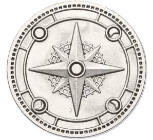 Жетон рекламный «Магазин Сокровищ — Компас» (Акция Пятерочки) — Фото №1