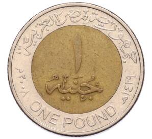 1 фунт 2008 года Египет — Фото №1