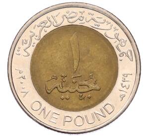 1 фунт 2008 года Египет — Фото №1