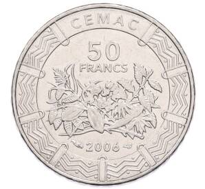50 франков 2006 года Центрально-Африканский валютный союз — Фото №1