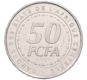 50 франков 2006 года Центрально-Африканский валютный союз — Фото №2