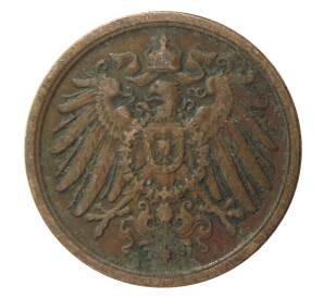 2 пфеннига 1908 года A Германия — Фото №2