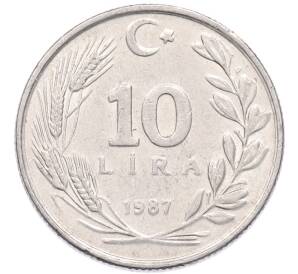 10 лир 1987 года Турция — Фото №1