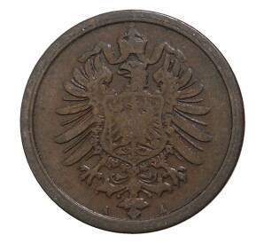 2 пфеннига 1876 года A Германия — Фото №2