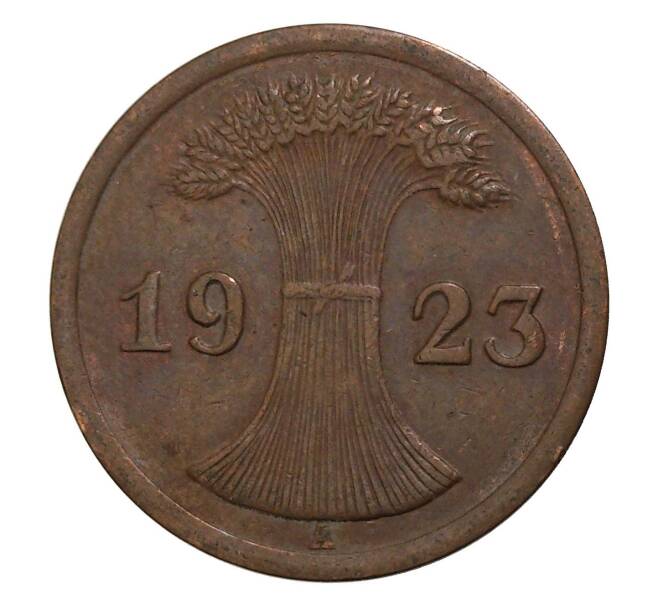 Монета 2 рентенпфеннига 1923 года A Германия (Артикул: M2-35857) — Фото №1