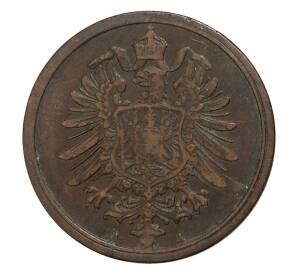 2 пфеннига 1875 года A Германия — Фото №2