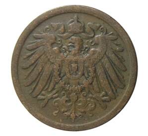 2 пфеннига 1907 года A Германия — Фото №2