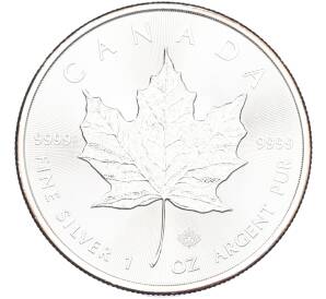 5 долларов 2016 года Канада «Кленовый лист» — Фото №1