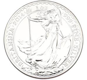 2 фунта 2014 года Великобритания «Британия» — Фото №1