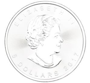 5 долларов 2017 года Канада «Кленовый лист» — Фото №2