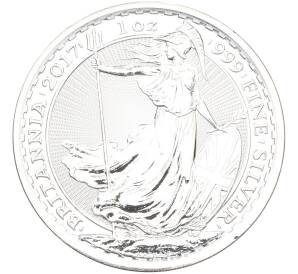 2 фунта 2017 года Великобритания «Британия» — Фото №1