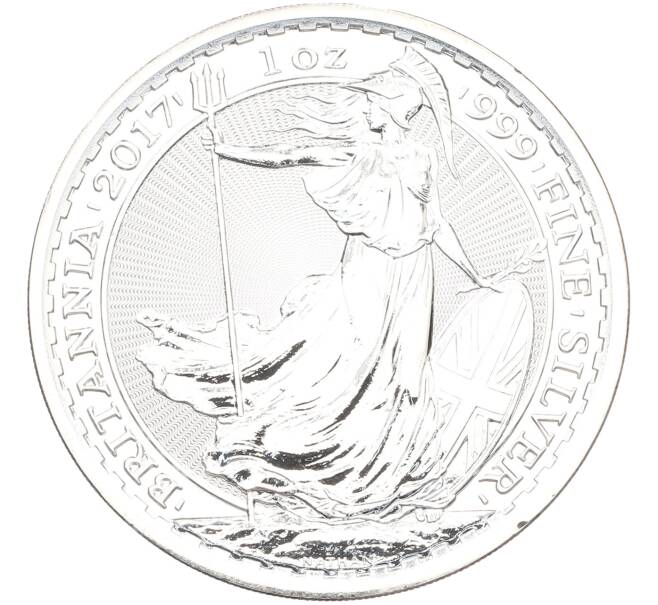 Монета 2 фунта 2017 года Великобритания «Британия» (Артикул: K10-14455) — Фото №1