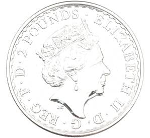 2 фунта 2017 года Великобритания «Британия» — Фото №2