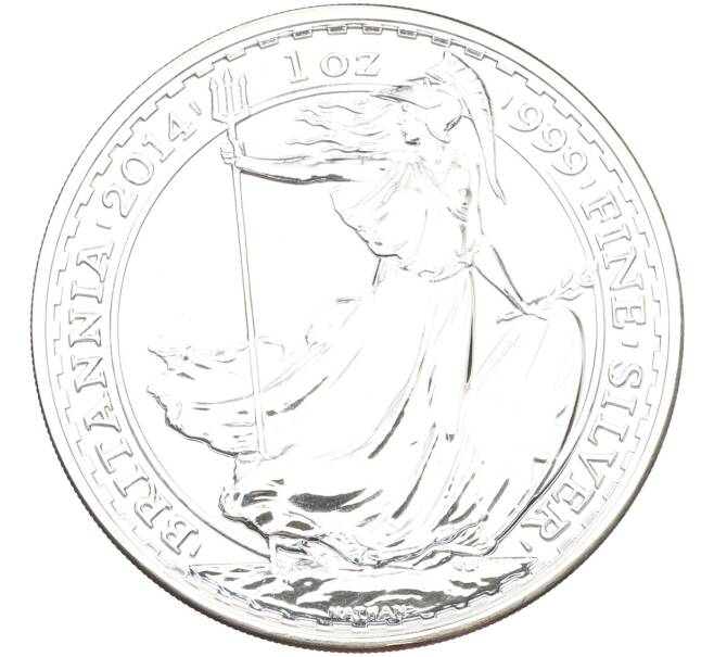 Монета 2 фунта 2014 года Великобритания «Британия» (Артикул: K10-14457) — Фото №1