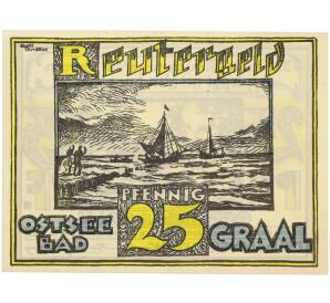 25 пфеннигов 1922 года Германия — город Грааль (Нотгельд) — Фото №1