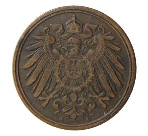 1 пфенниг 1912 года A Германия — Фото №2