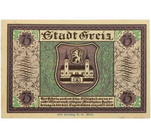 75 пфеннигов 1921 года Германия — город Грайц (Нотгельд) — Фото №1