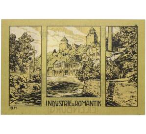 50 пфеннигов 1921 года Германия — город Айленбург (Нотгельд) — Фото №1