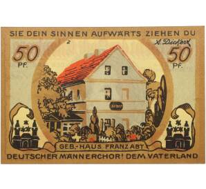 50 пфеннигов 1921 года Германия — город Айленбург (Нотгельд) — Фото №1